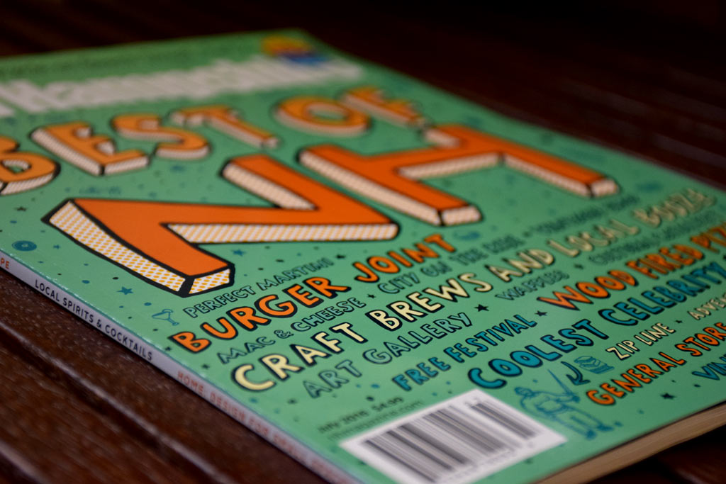 Cover Design for NH Magazine