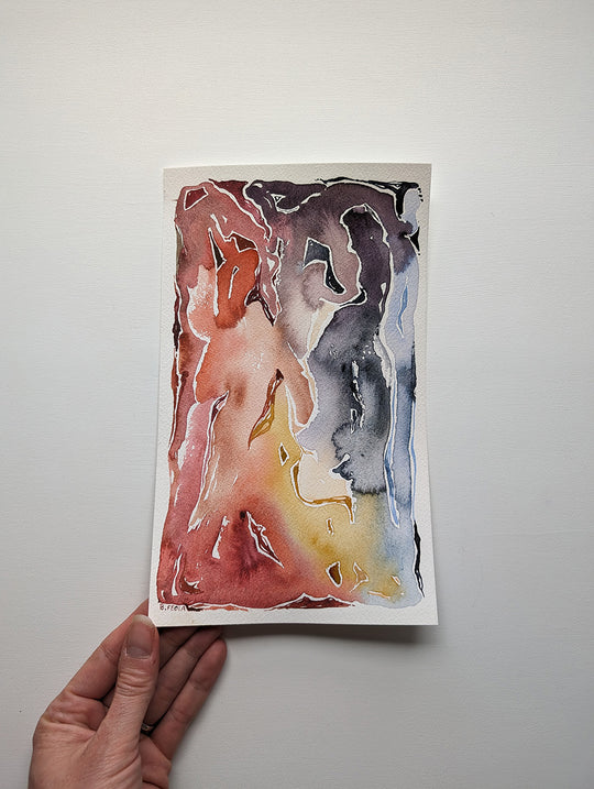 Original Painting by Briana Feola - Brainstorm