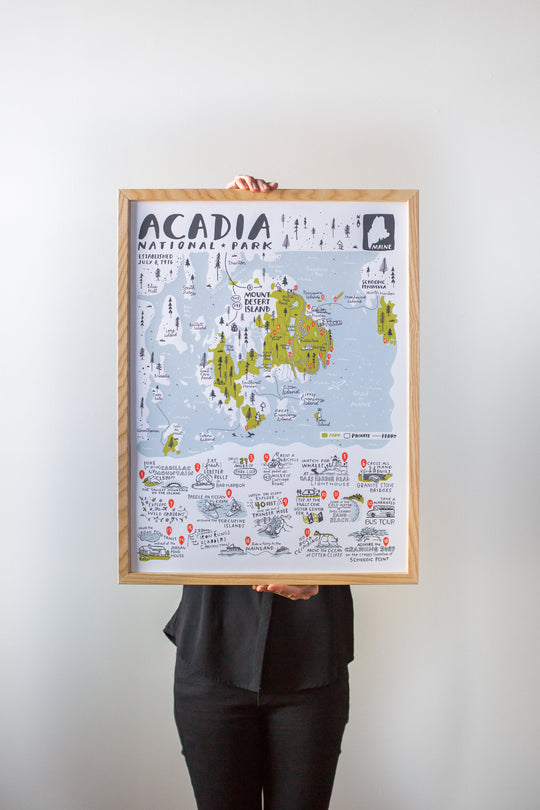 Acadia National Park Print by Brainstorm