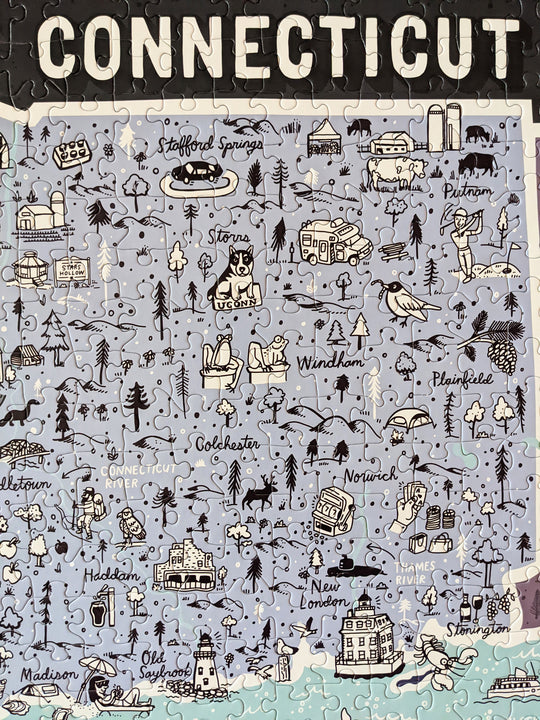 Connecticut Jigsaw Puzzle by Brainstorm