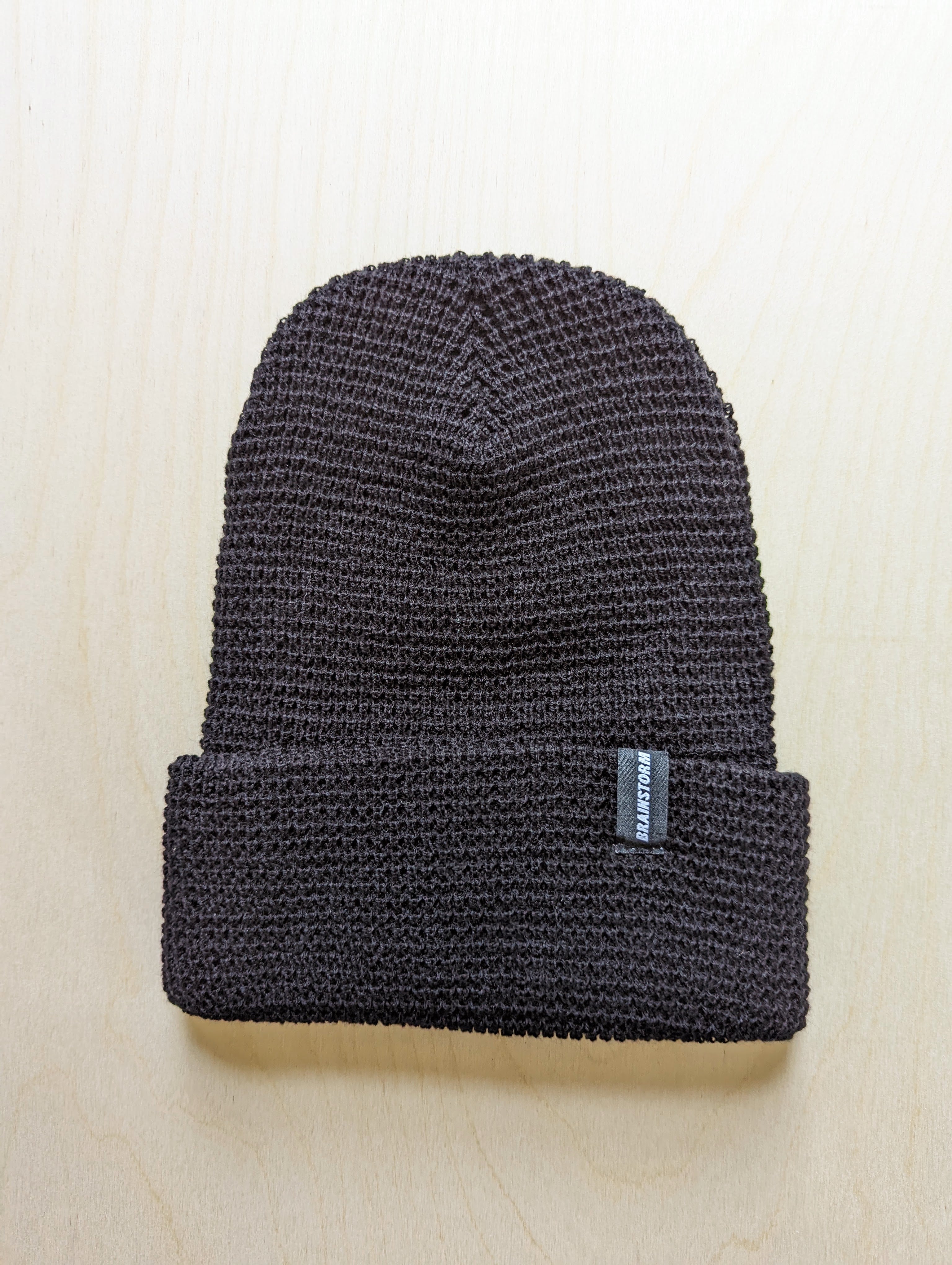帽子 ROSARYMOON Bucktail Knit Beanie BLACK IMG_2756.jpg