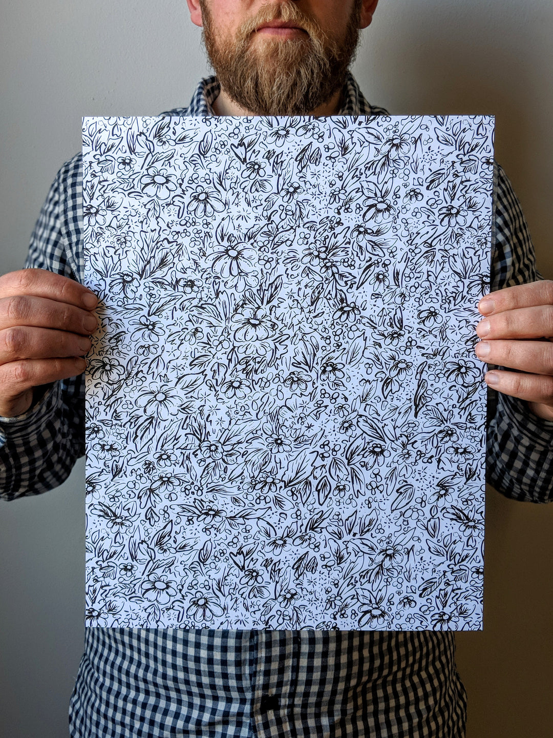 Simple Floral print by Brainstorm - Florals...for Spring...Groundbreaking.