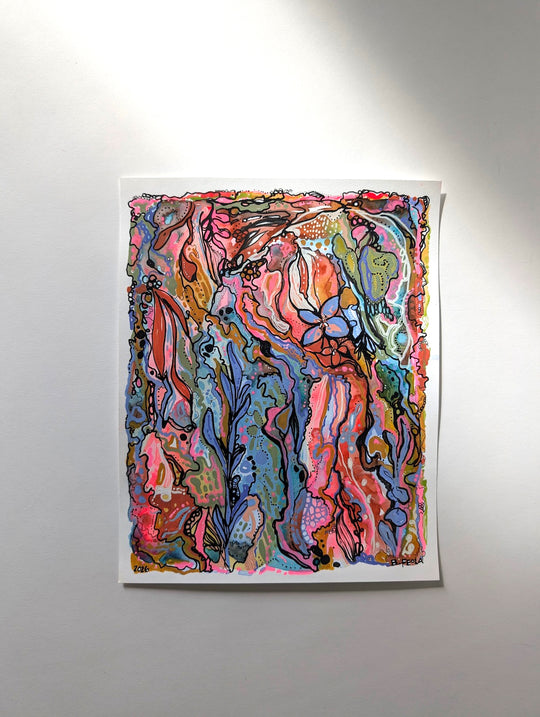 Amalgam - Original Painting by Briana Feola