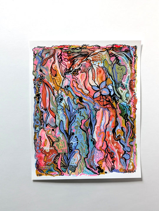 Amalgam - Original Painting by Briana Feola
