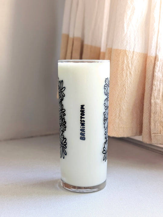 Brainstorm Flower Power Glass