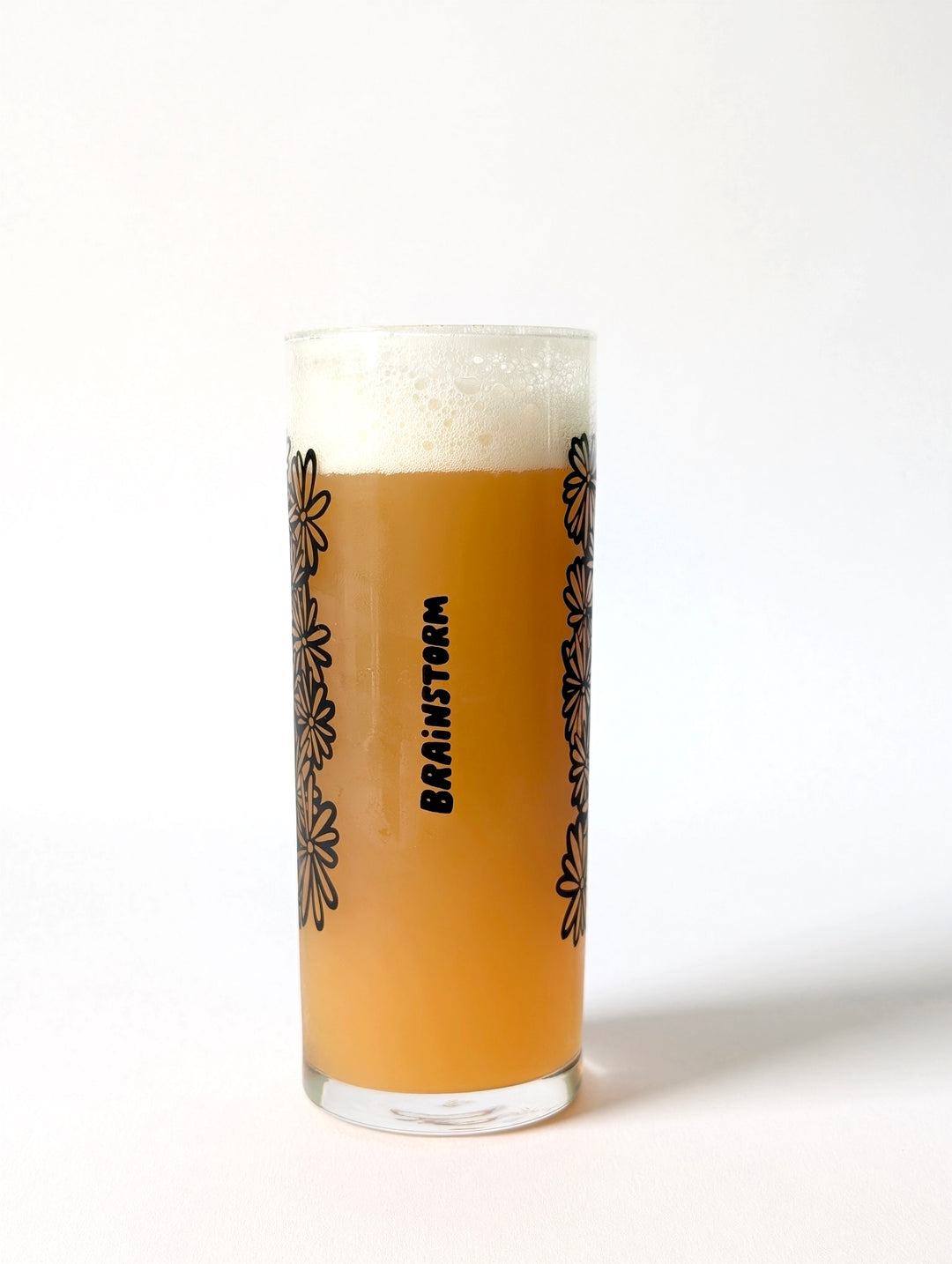 Brainstorm Flower Power Glass