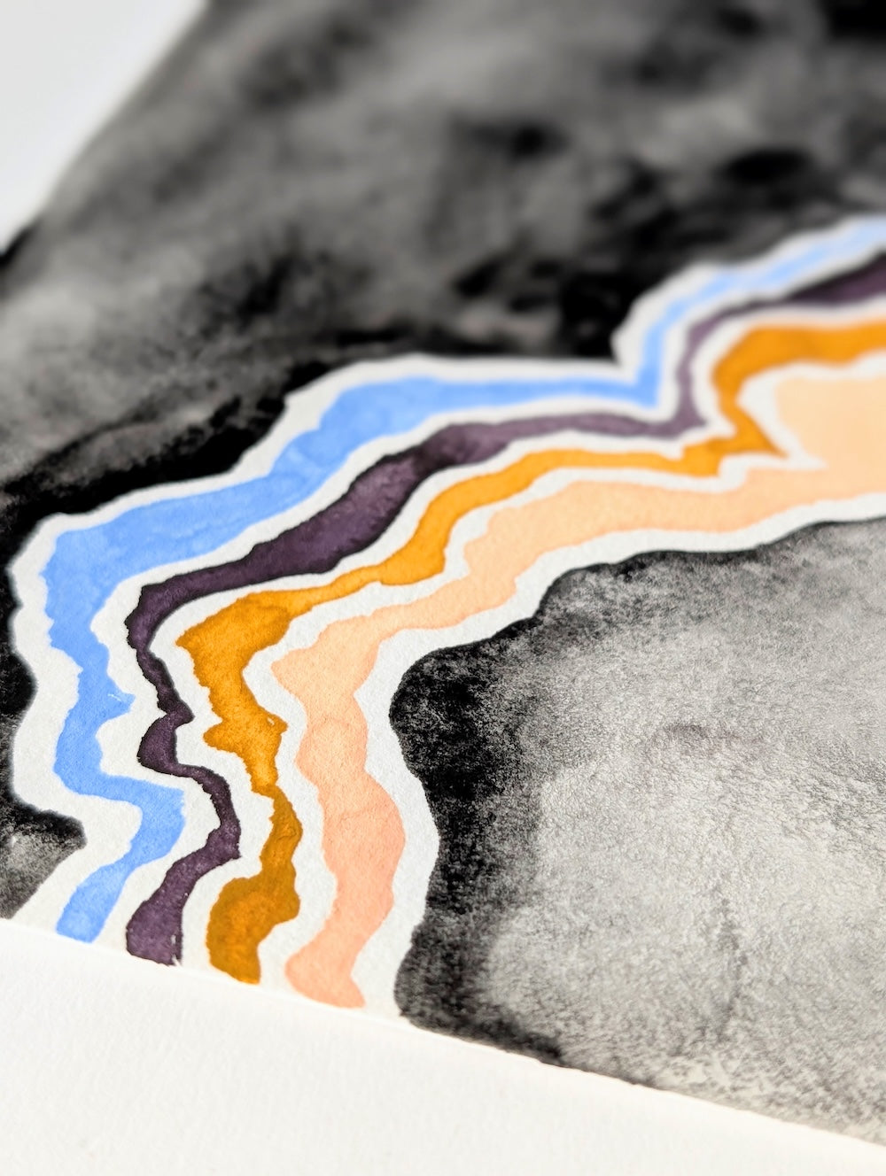Dark Matter - Original Painting by Briana Feola