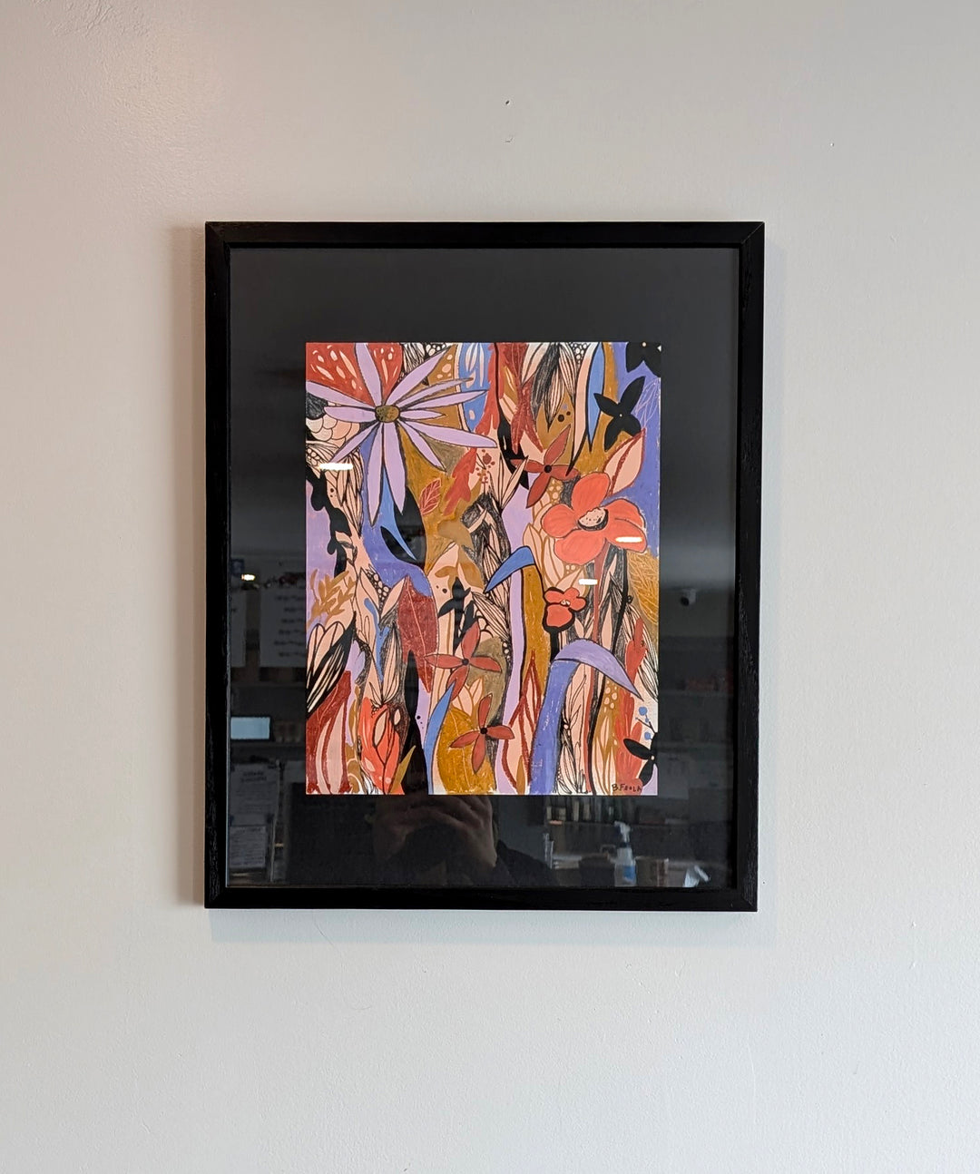 Grow Gardens original painting by Briana Feola 3