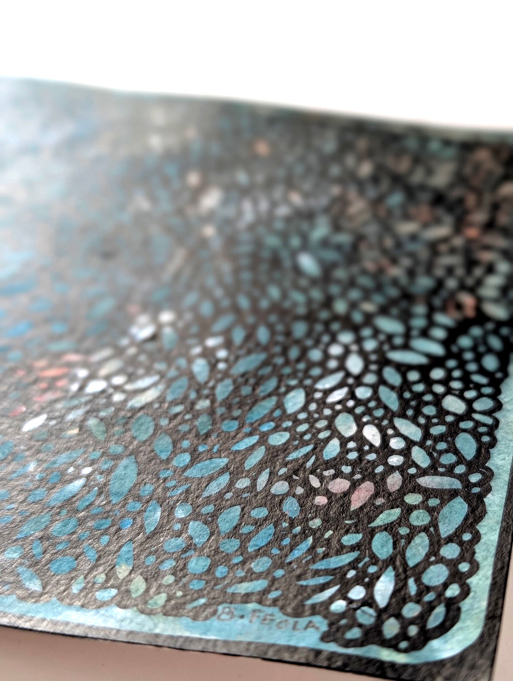 Lattice - Original Painting by Briana Feola