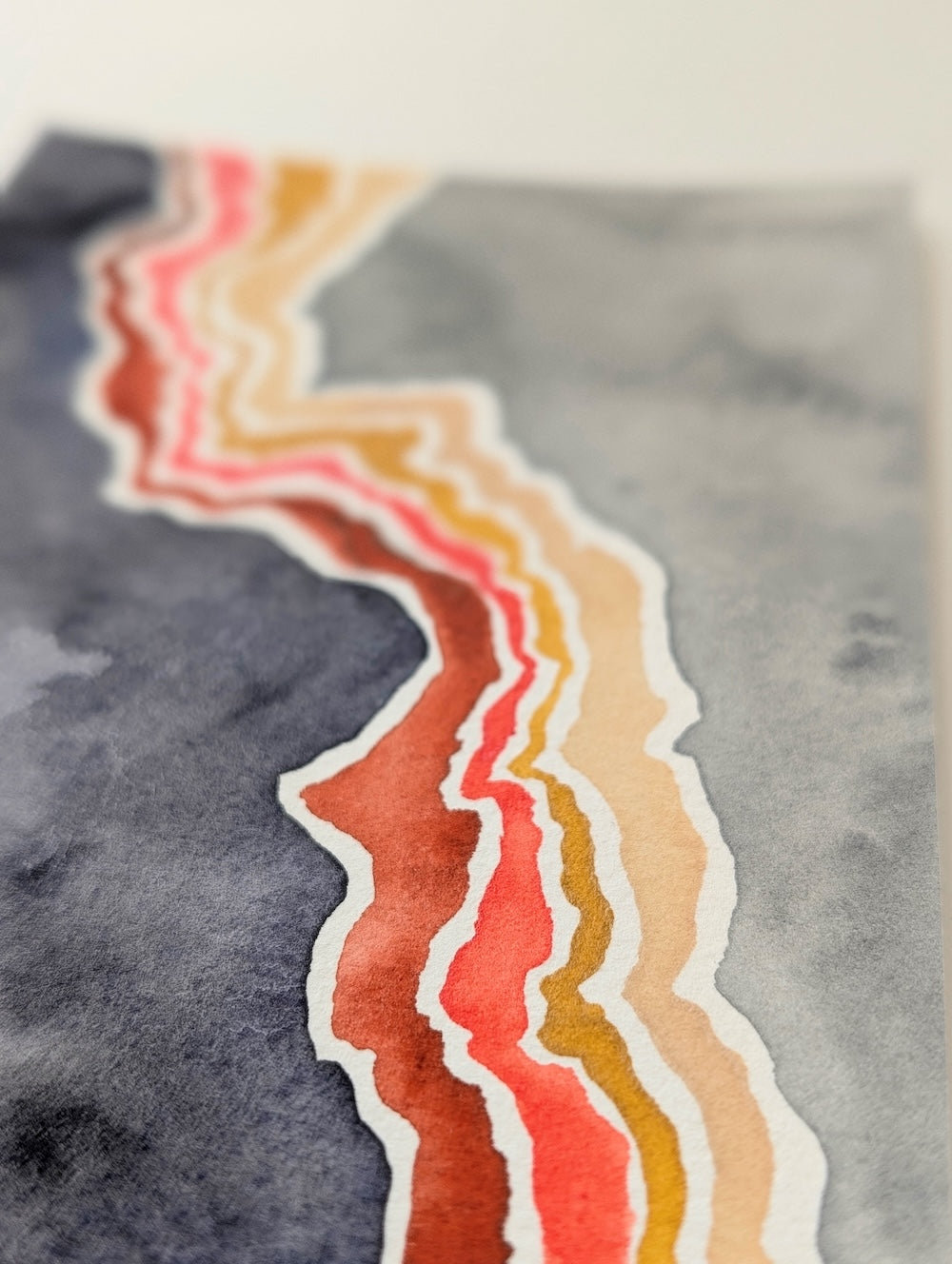 Liminal - Original Painting by Briana Feola
