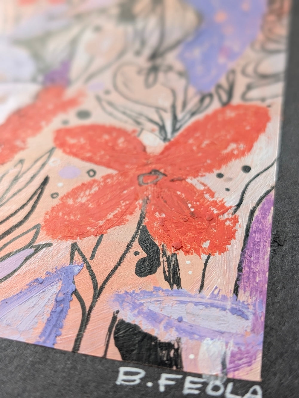 Medley - Original Painting by Briana Feola