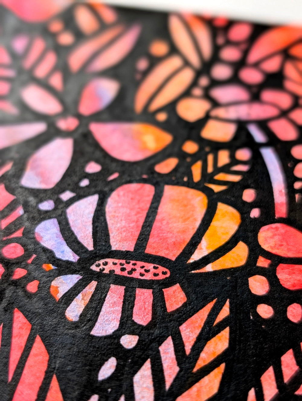Neon Dreams - Original Painting by Briana Feola