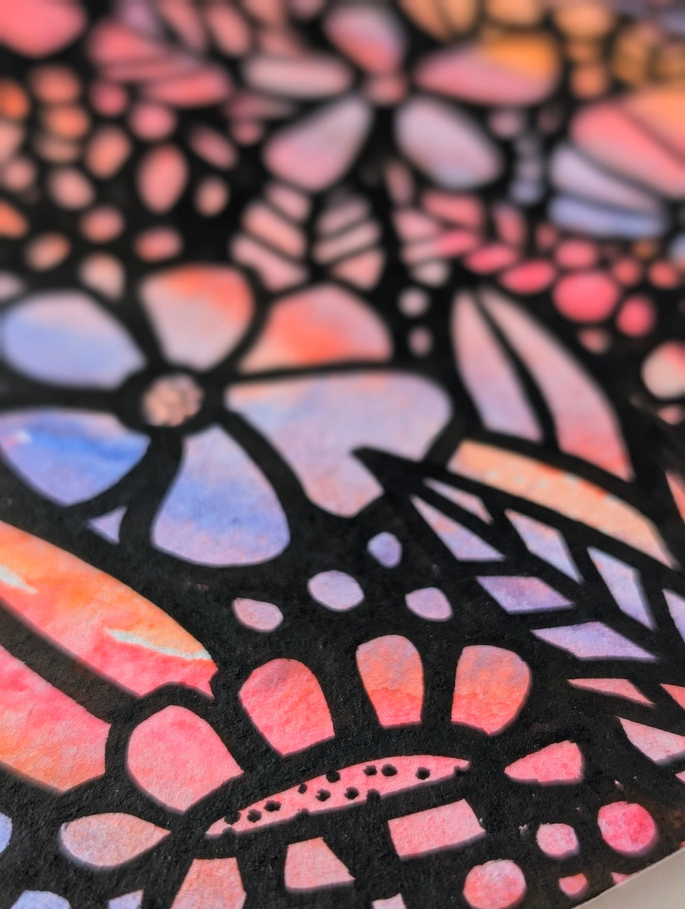 Neon Dreams - Original Painting by Briana Feola