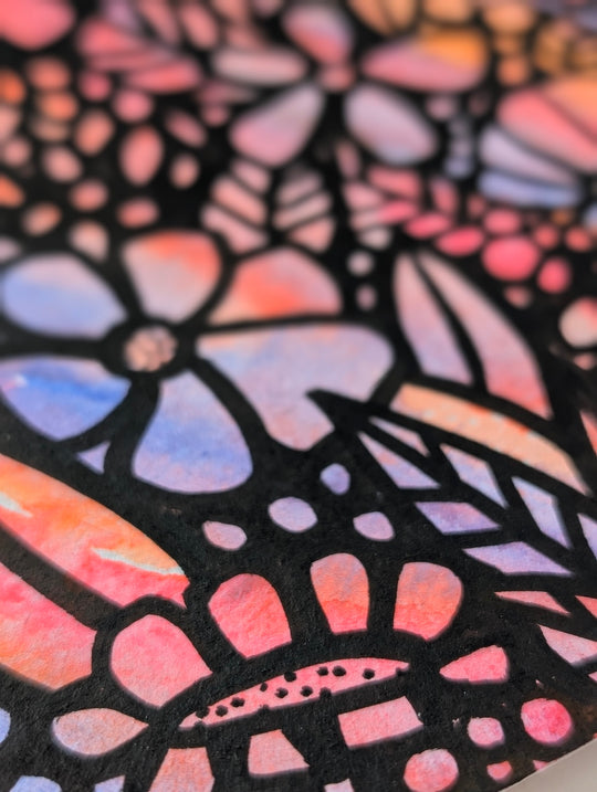 Neon Dreams - Original Painting by Briana Feola