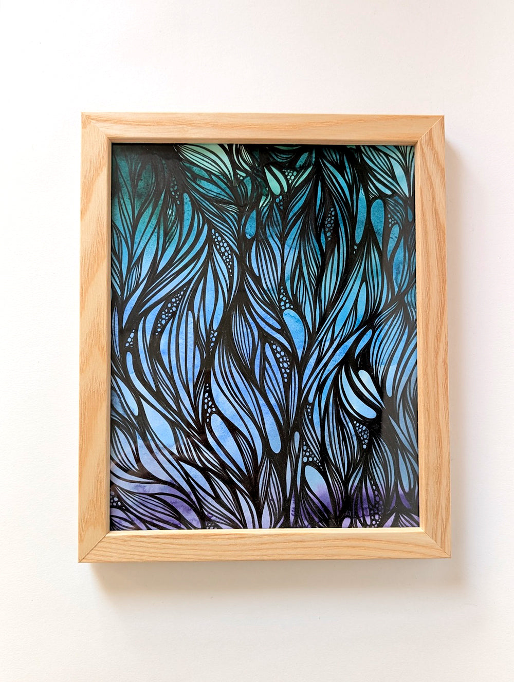 Saltwater - Original Painting by Briana Feola