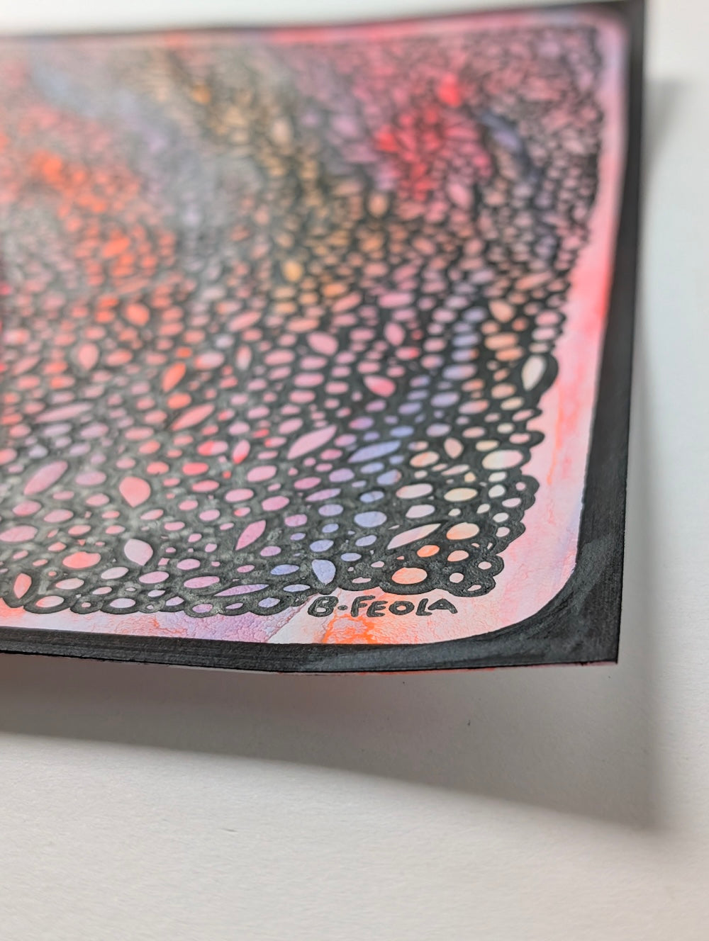 Woven - Original Painting by Briana Feola