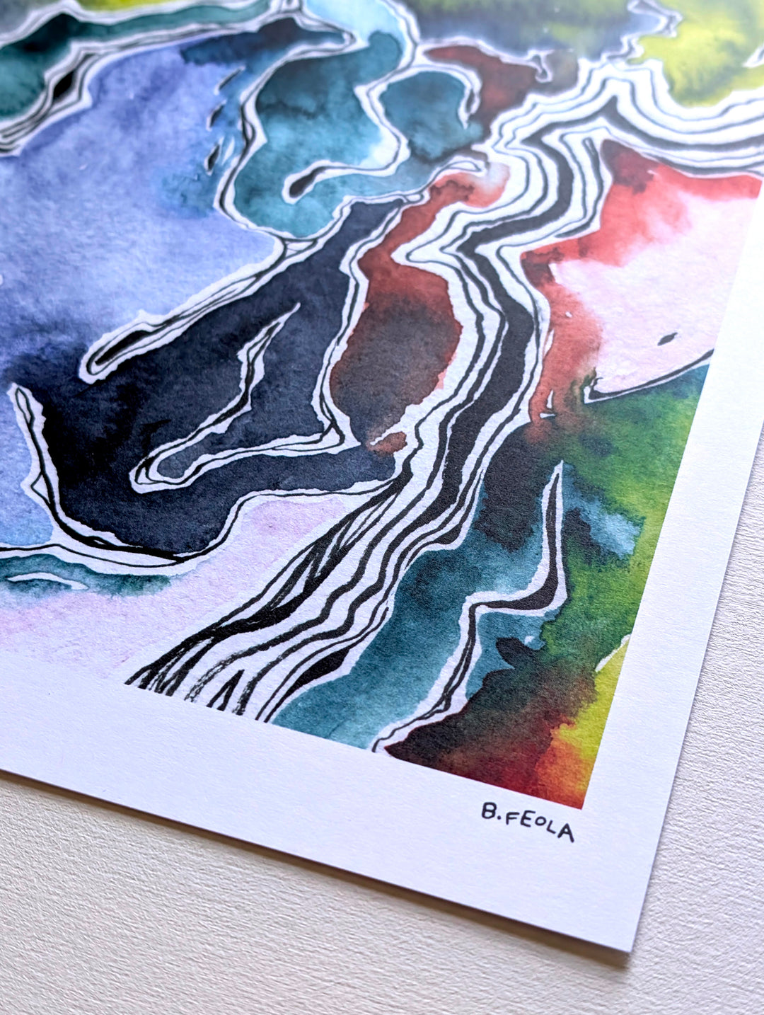 EBB and FLOW Print