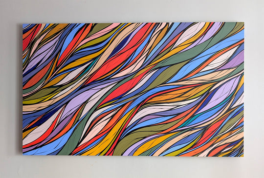 resonance painting by Briana Feola