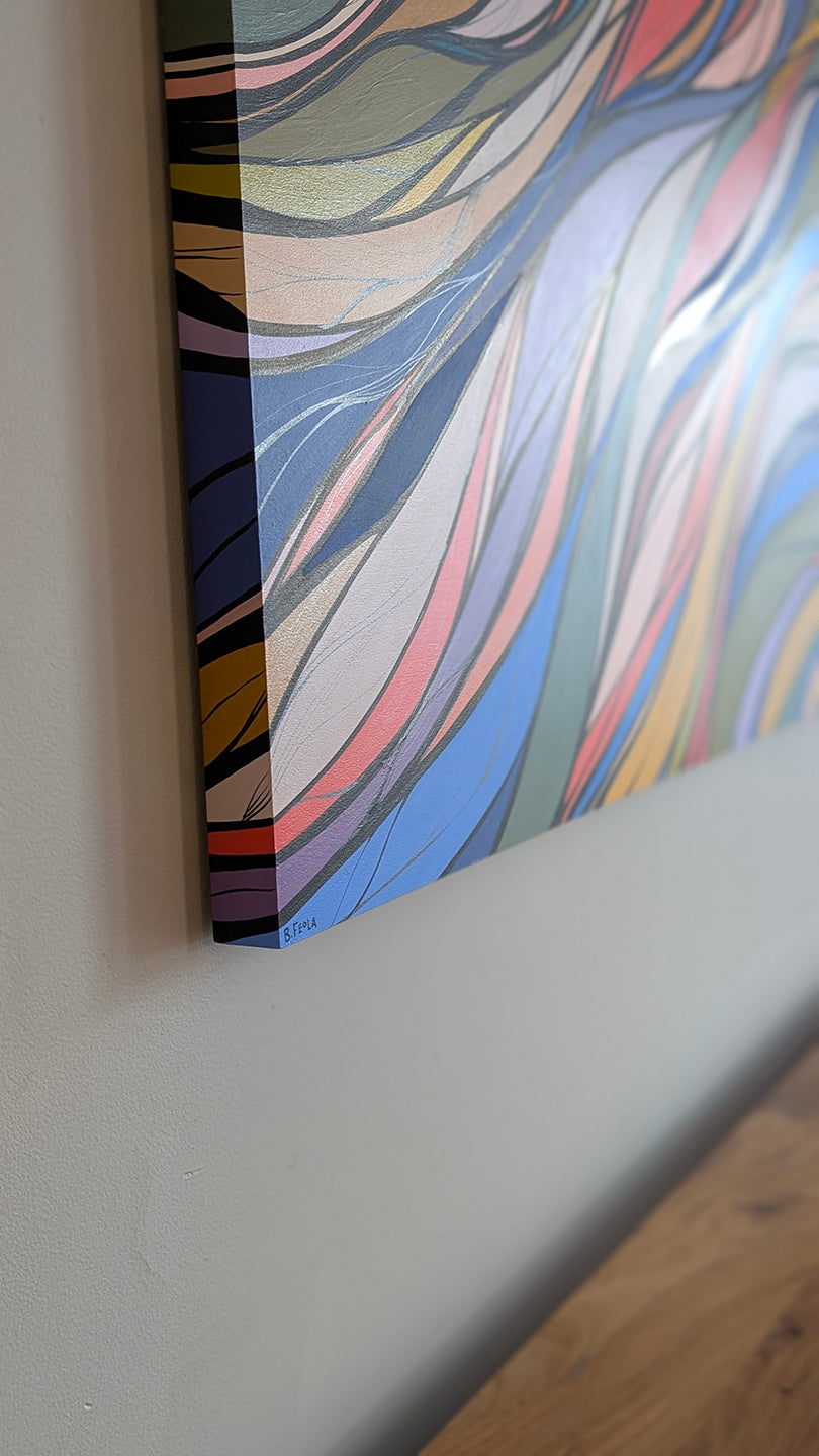 Resonance Painting by Briana Feola