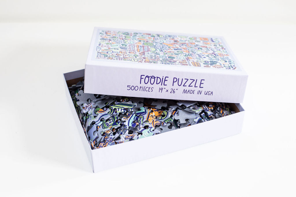 Foodie Jigsaw Puzzle by Brainstorm