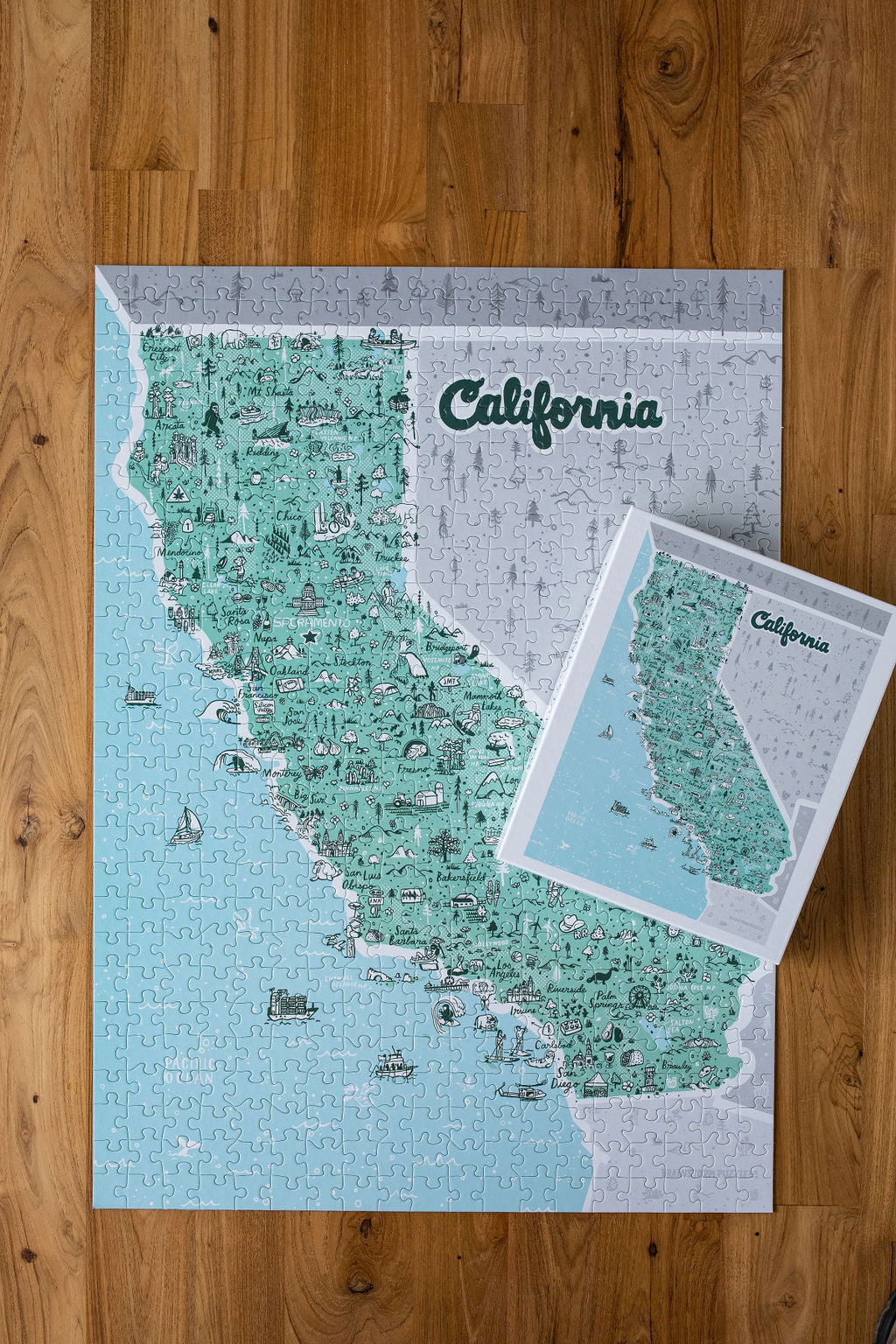 State of California Jigsaw Puzzle by Brainstorm