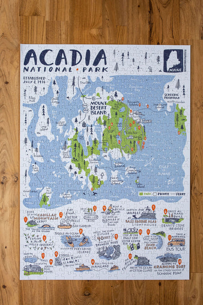 Acadia National Park Puzzle
