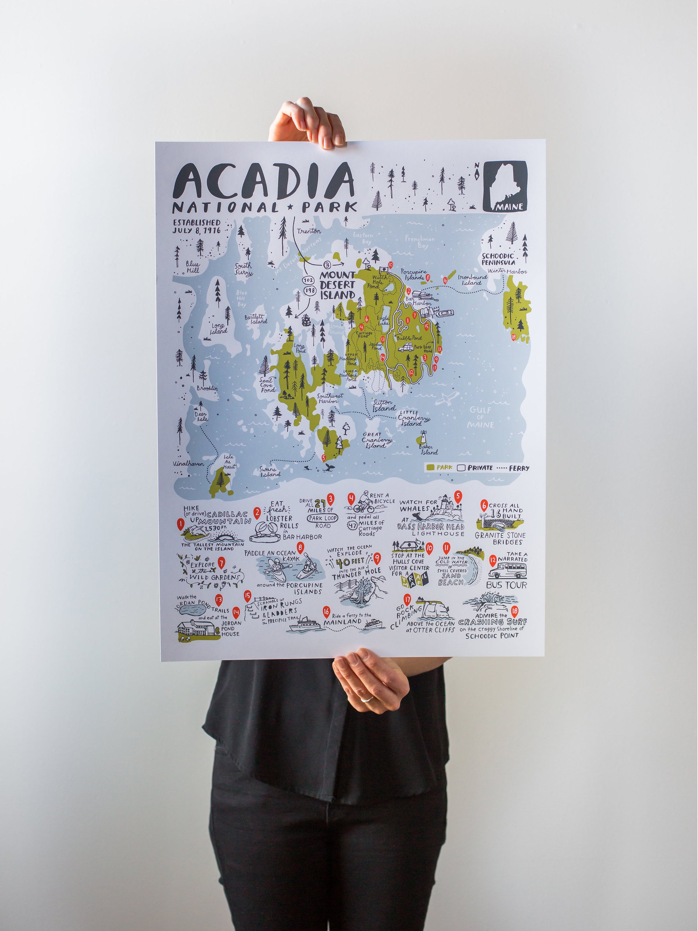 Acadia National Park Print