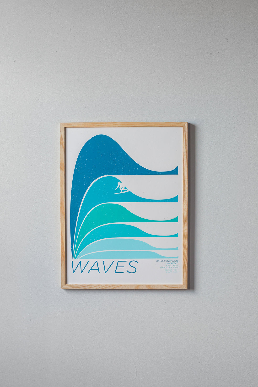 Waves Print by Brainstorm