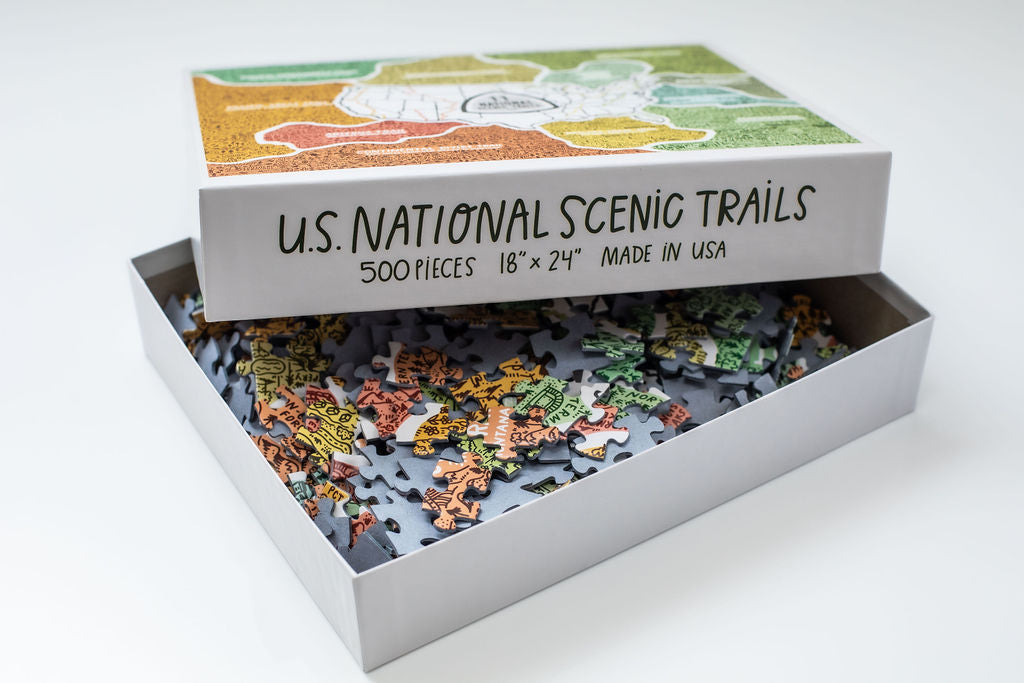 U.S. National Scenic Trails Jigsaw Puzzle by Brainstorm