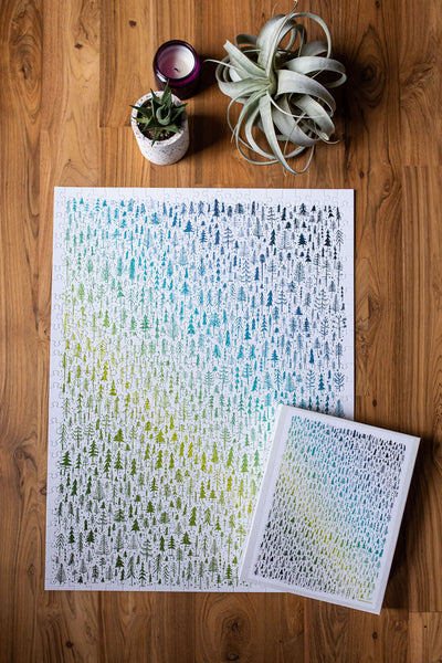Pine Tree Jigsaw Puzzle by Brainstorm