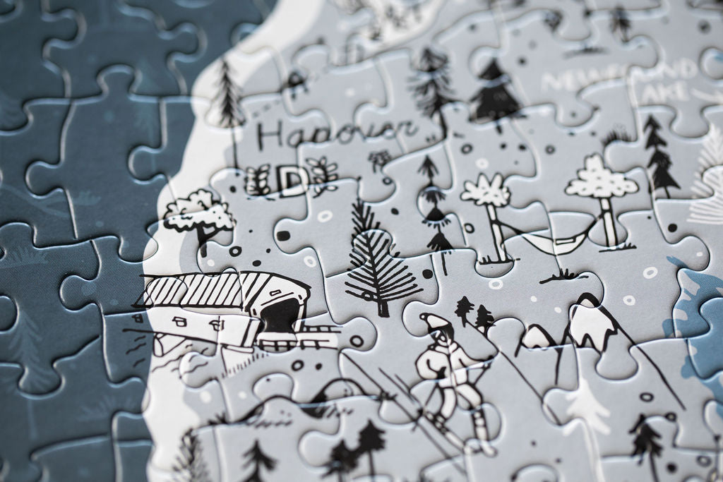 State of New Hampshire Jigsaw Puzzle by Brainstorm