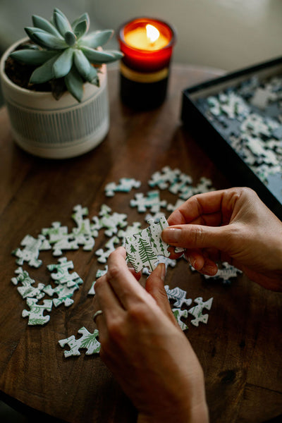 Pine Tree Jigsaw Puzzle by Brainstorm