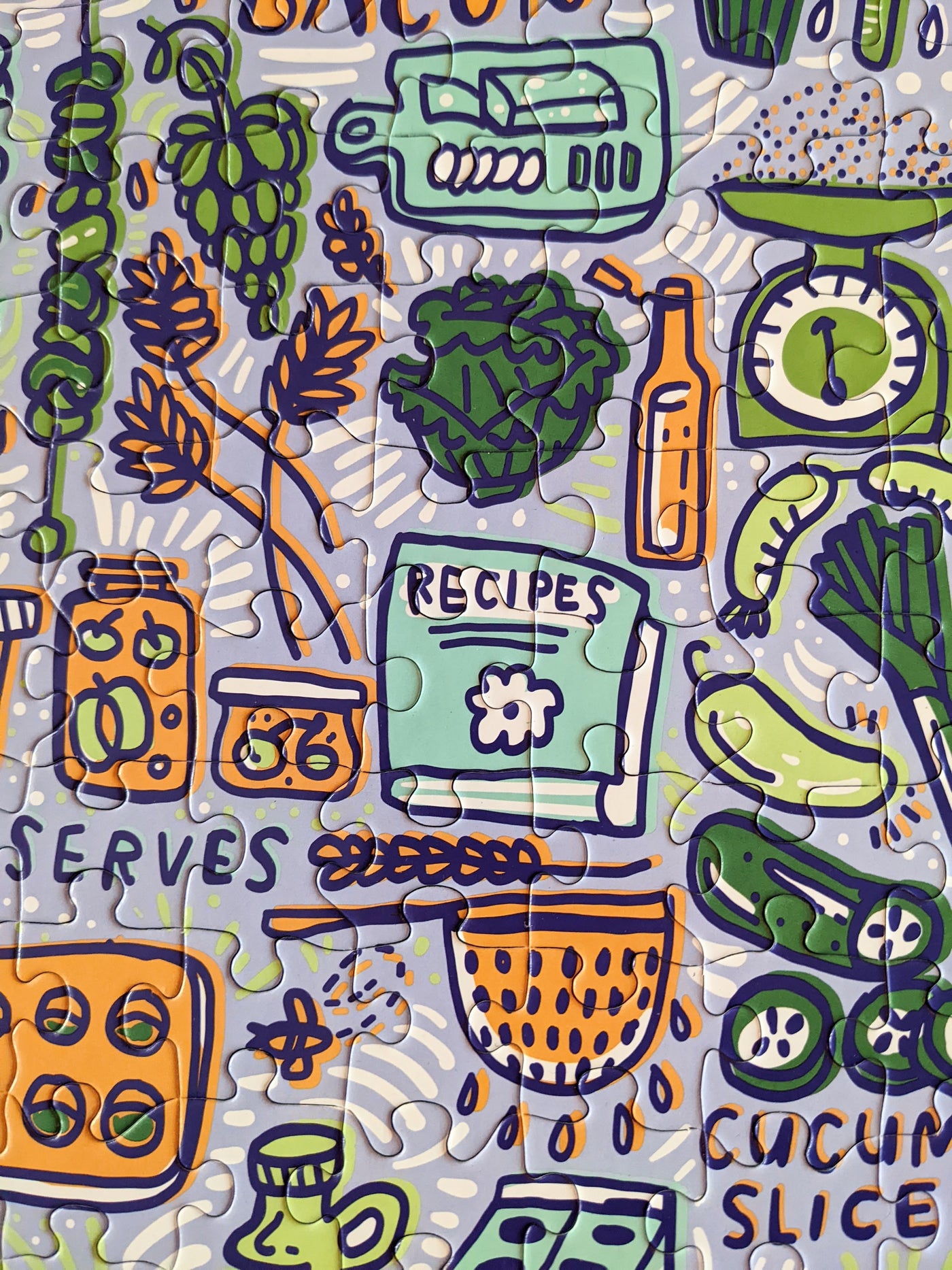 Foodie Jigsaw Puzzle by Brainstorm