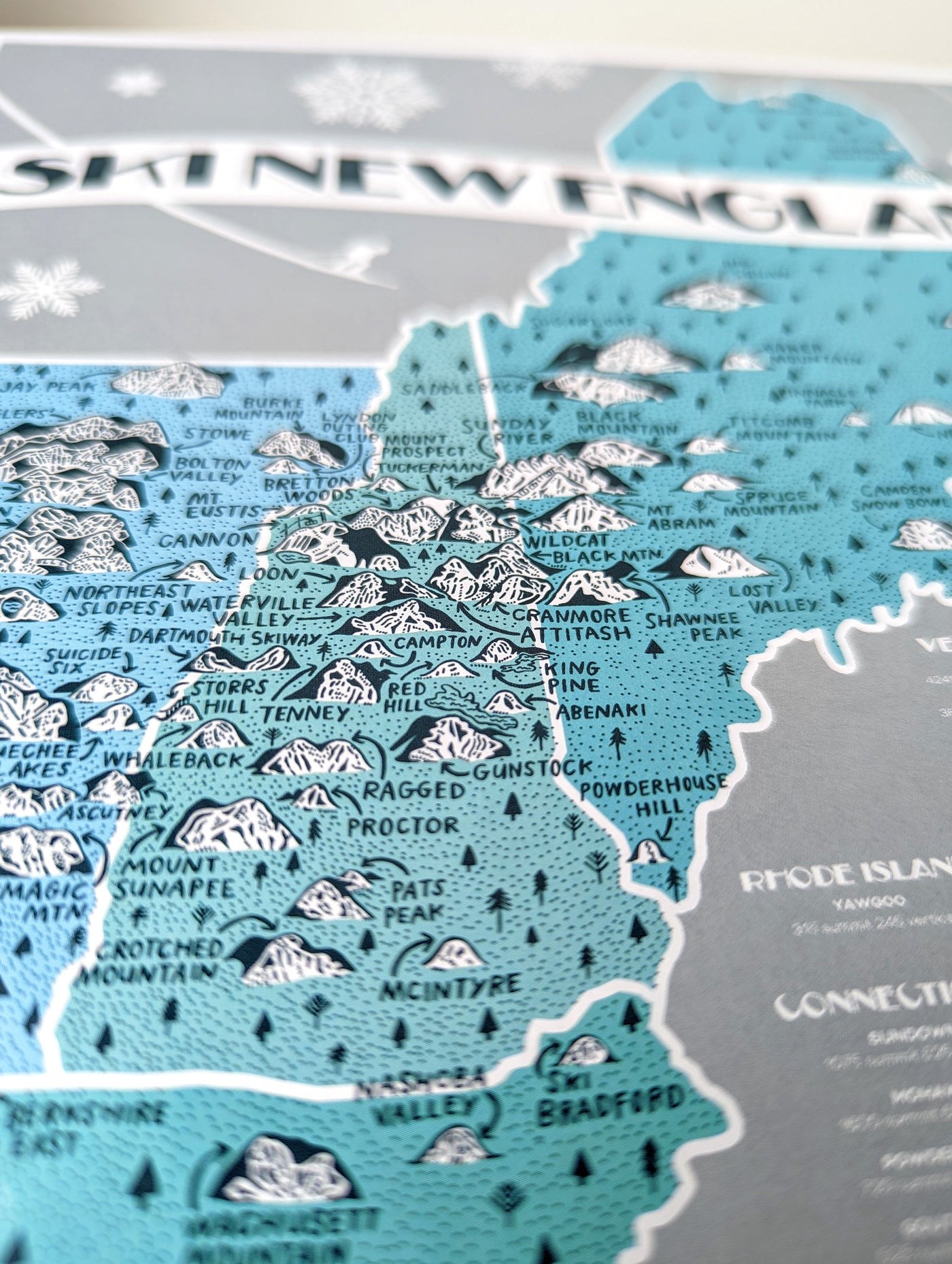 Ski New England Jigsaw Puzzle by Brainstorm