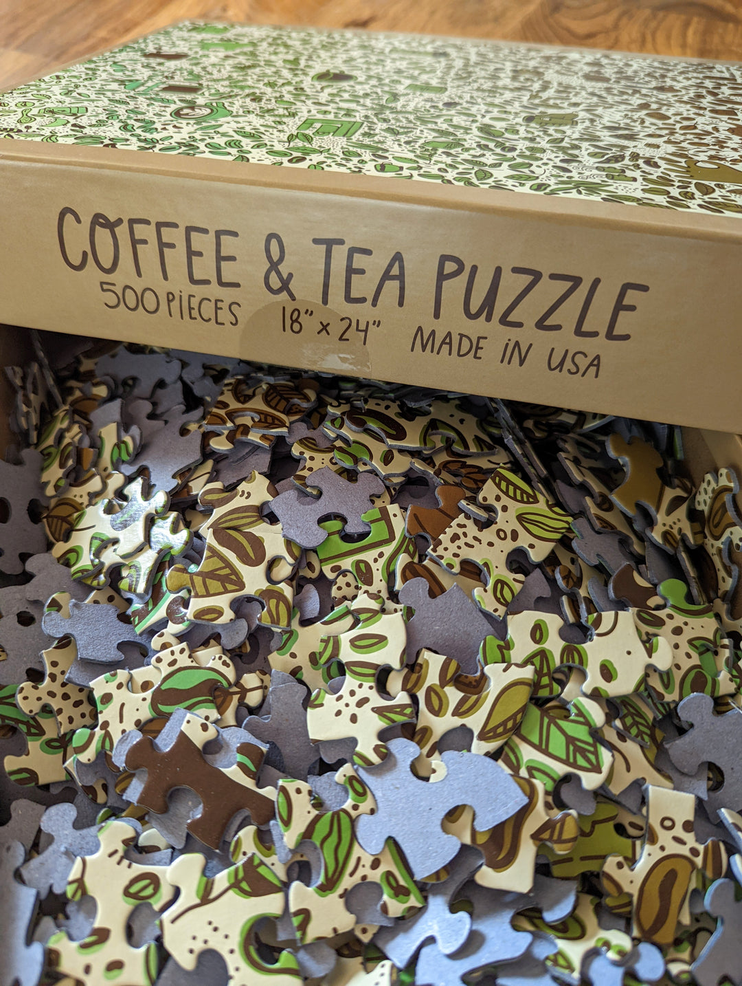 Coffee & Tea Jigsaw Puzzle by Brainstorm