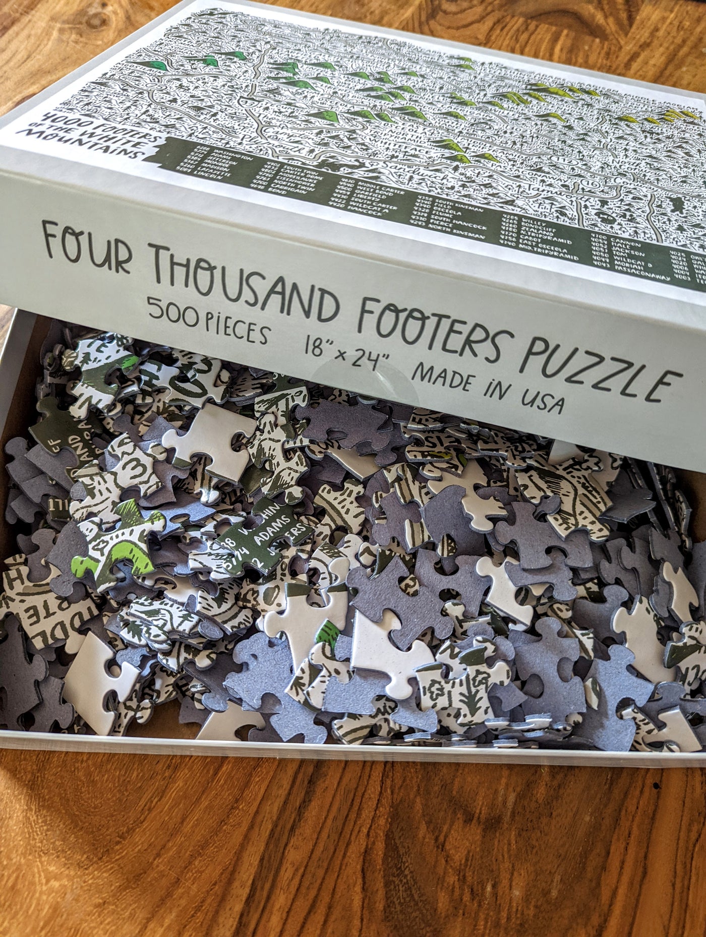 Four Thousand Footers Jigsaw Puzzle by Brainstorm