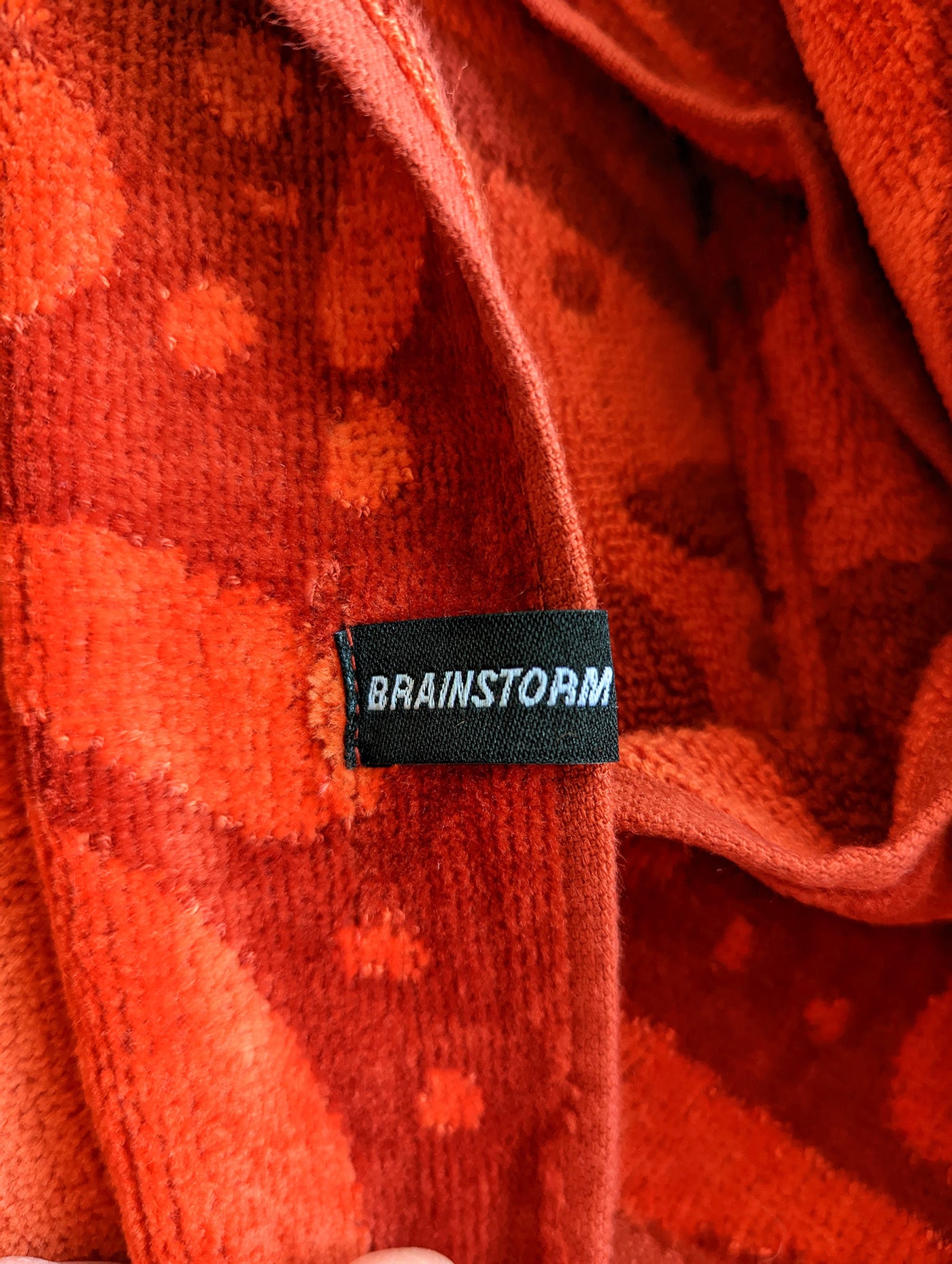 Ruby Red  Premium Woven Towel by Brainstorm 