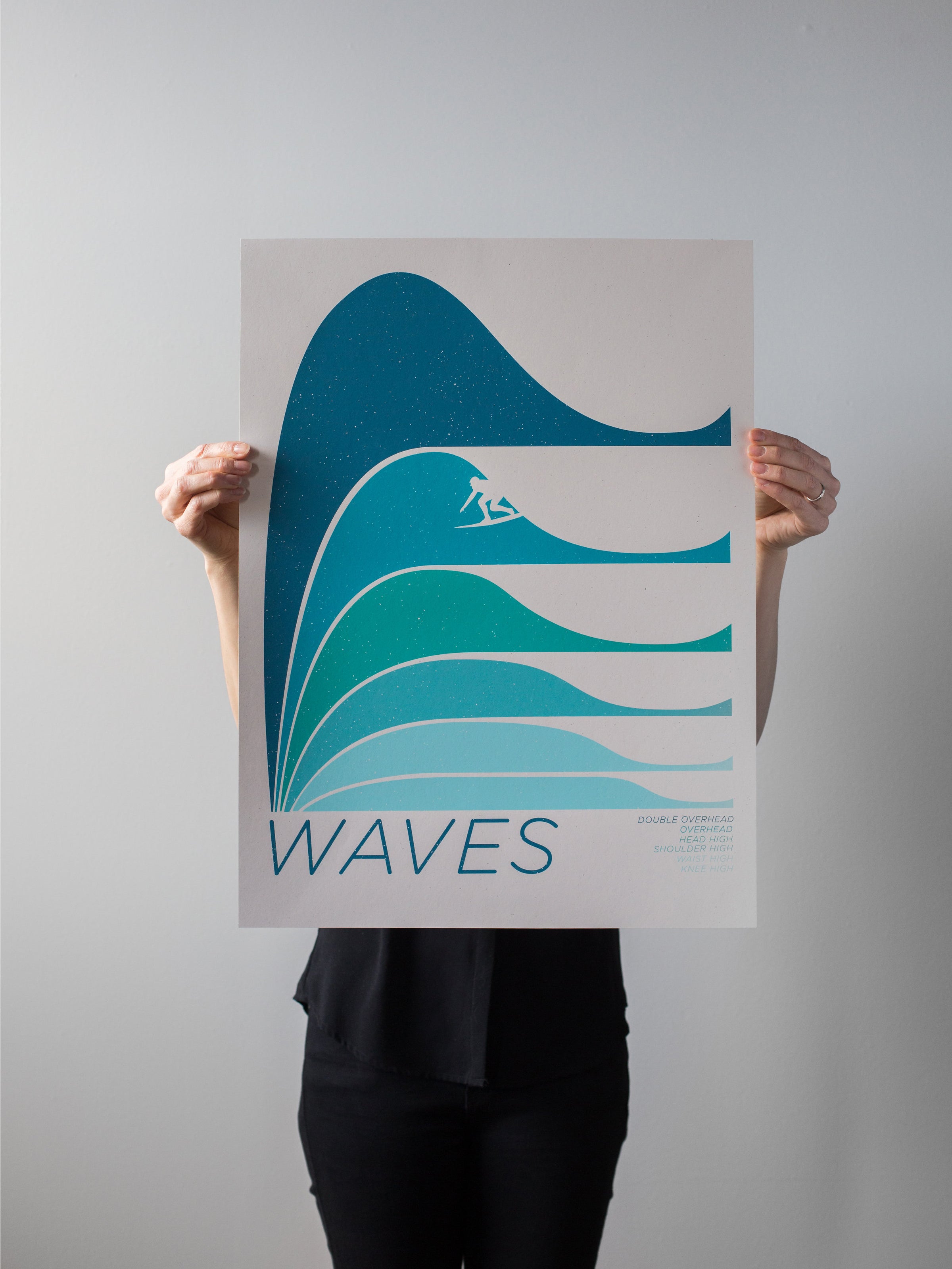 Waves Print by Brainstorm