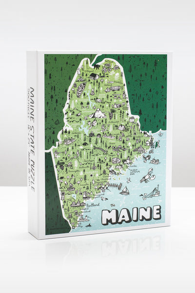 State of Maine Puzzle by Brainstorm