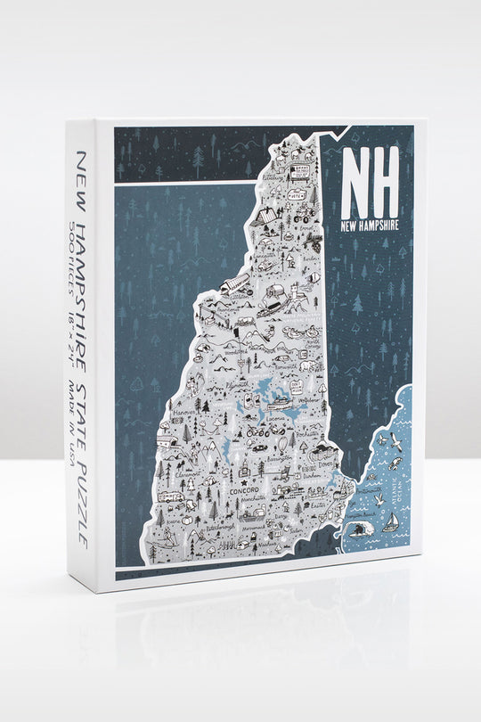 State of New Hampshire Jigsaw Puzzle by Brainstorm