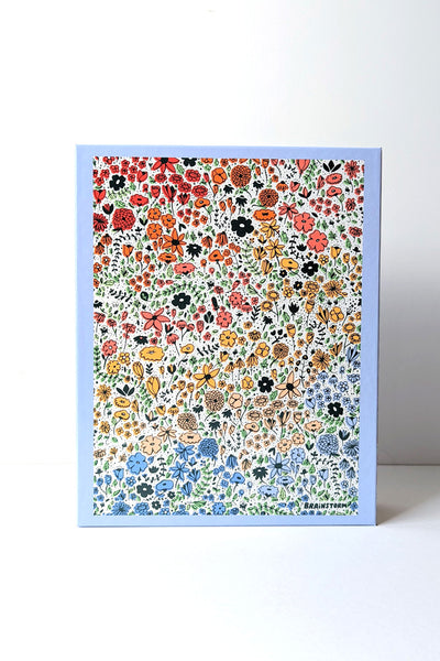 Flowerbed Jigsaw Puzzle by Brainstorm