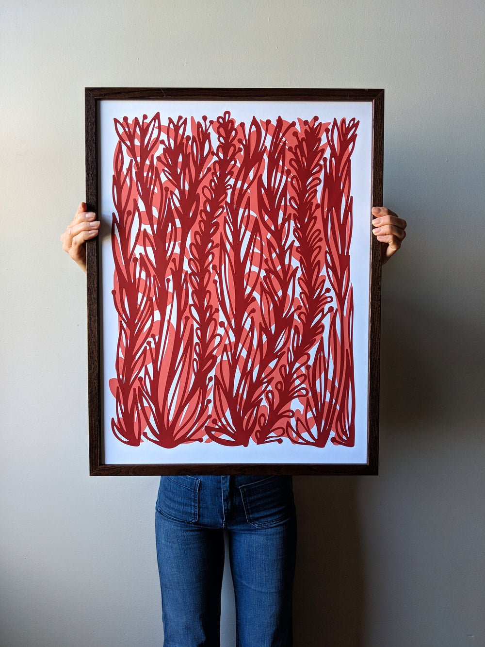 Red Vines Print by Brainstorm