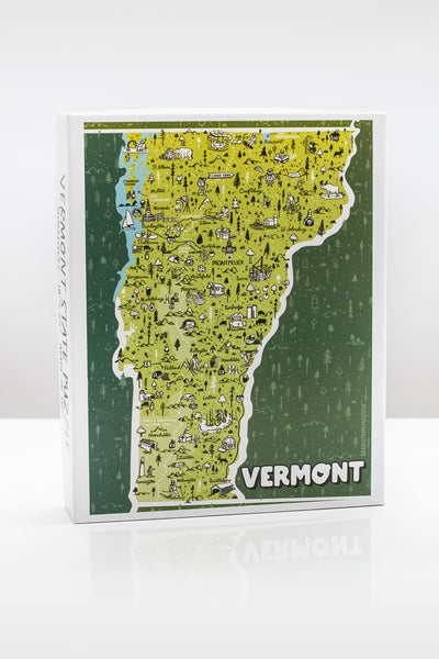 State of Vermont Jigsaw Puzzle by Brainstorm